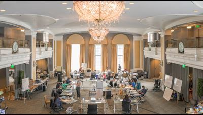 Lord Baltimore Hotel ballroom