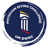 Physician Giving Challenge Pin Logo