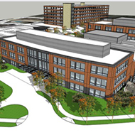 Exterior Campus site plan for UM Capital Region Medical Center
