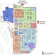 Level 1 Floor Plan cont for UM Capital Region Medical Center