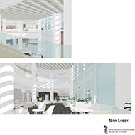 Main Lobby Site plan for UM Capital Region Medical Center