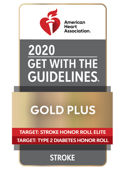 AHA 2020 Get with the guidelines - Gold Plus - Stroke