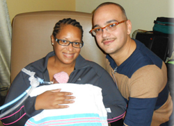 photo of Kayleigh with her parents