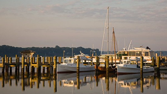 Chestertown harbor