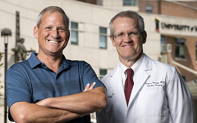 Dr. Finney and patient