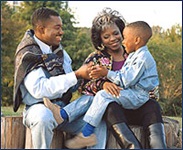 secure starts image of family