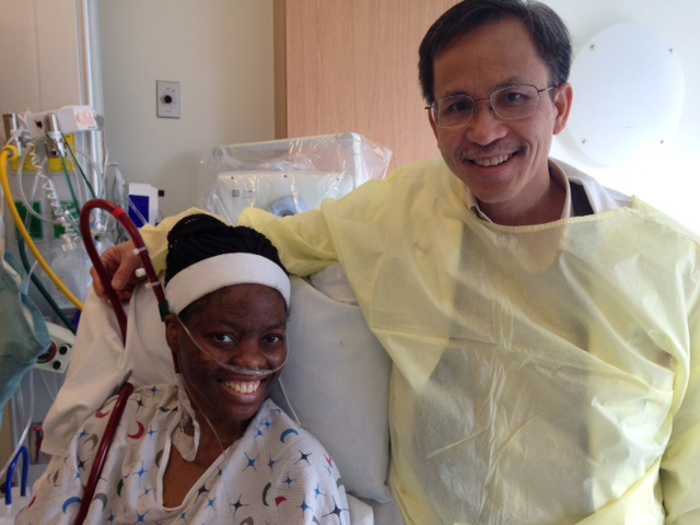 Daisy with Pham on ECMO