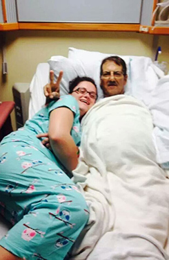 Biggs and Hughes before surgery