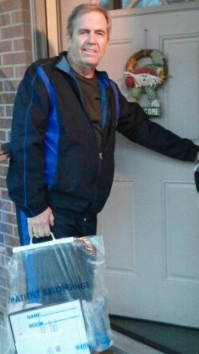 tim koelble returns home